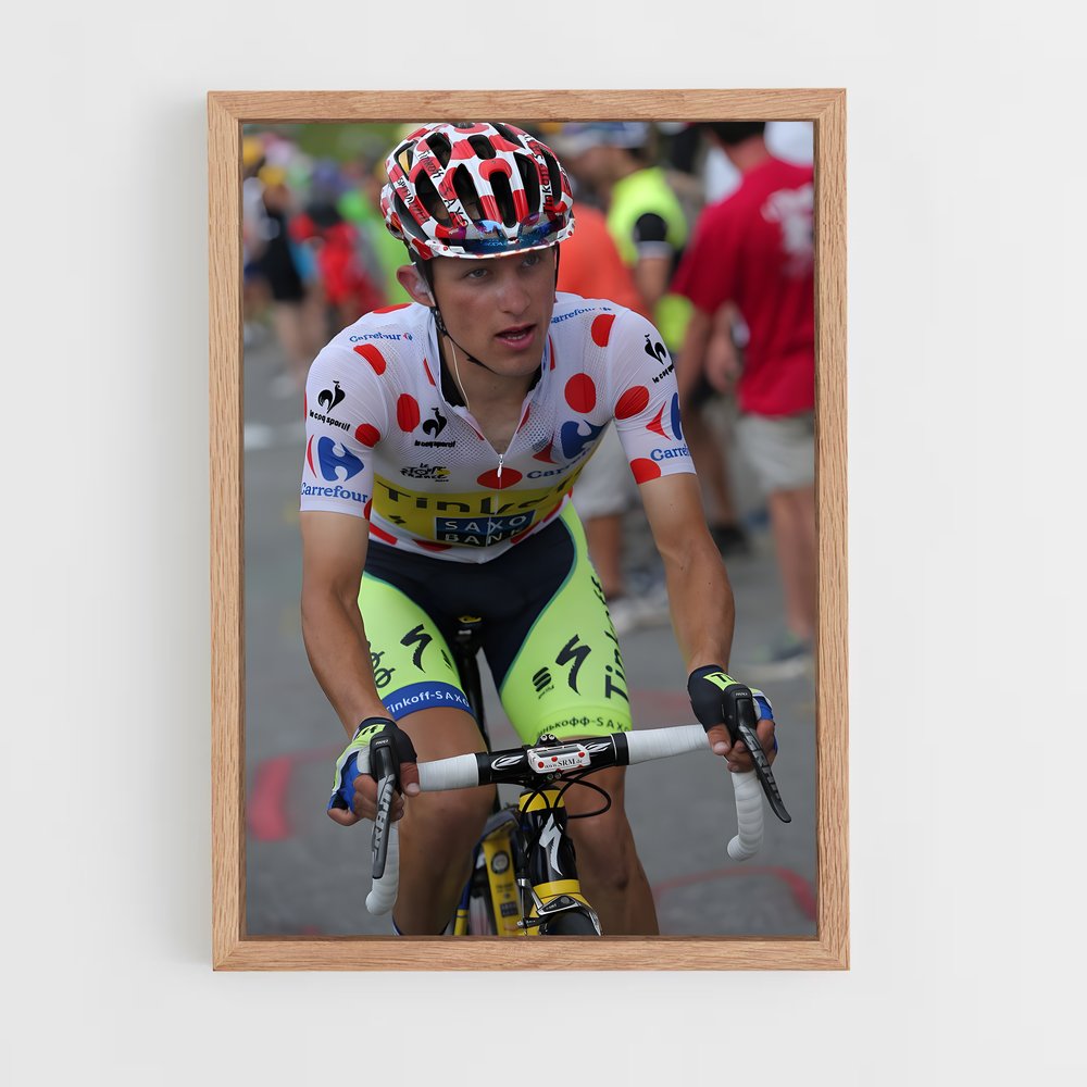 Poster Sur les Routes de l'Aventure – affiche Cyclisme (vue 4)
